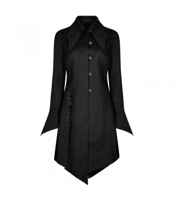 Women Gothic Coat Ladies Punk Corporate Vampire Coat Handmade New Coat